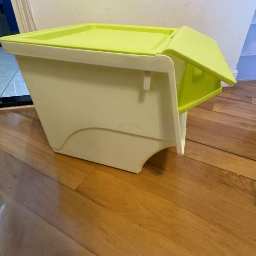 收納箱  前開蓋