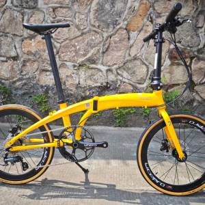 2024 新顏色車架 FNHON TORNADO DG2018 TIAGRA 10速 油剎 20吋 451 鋁合金 折叠車 ...