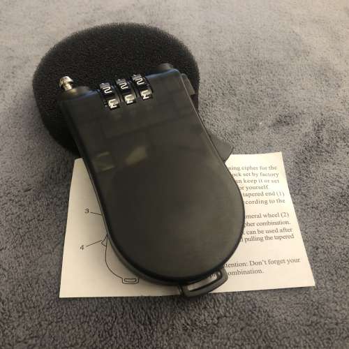 Retractable Steel Cable Lock (Multi-purpose) - Mini Anti Theft Cable Retractable