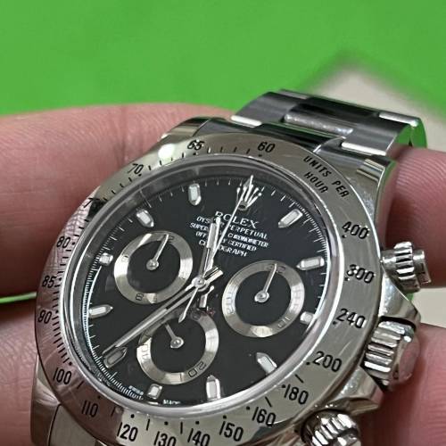 Rolex Daytona 116520 原裝 APH面針圈