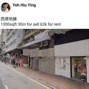 西環地舖