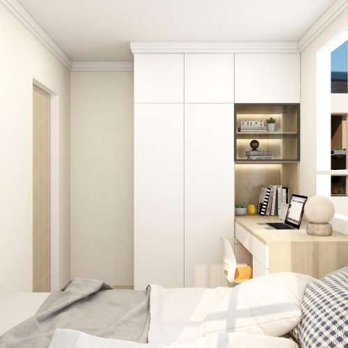 地台床主人睡房設計床頭櫃訂造深圳訂做家俱衣櫃書櫃組合	北歐實木衣櫃	全屋家居訂造...