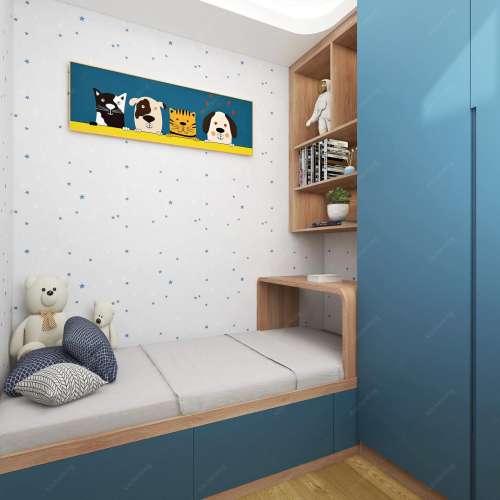 地台床主人睡房設計床頭櫃訂造深圳訂做家俱衣櫃書櫃組合	北歐實木衣櫃	全屋家居訂造...