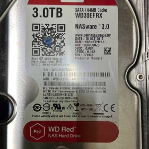 WD Red 3TB /NAS/儲存專用