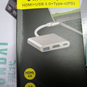 type c to hdmi  + usb