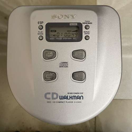 sony d-e500 discman walkman cd player 全正常