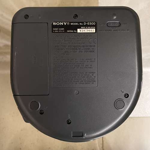 sony d-e500 discman walkman cd player 全正常