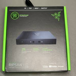 Razer Ripsaw HD Capture Card for streaming 遊戲影像擷取卡 直播器材