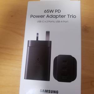 SAMSUNG 65W PD POWER ADAPTER TRIO 快充 火牛