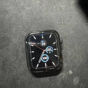 行貨Apple Watch Series 5 不鏽鋼 stainless 黑色 S5