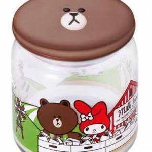 全新 7-11 樽樽滿JOY玻璃樽 LINE FRIENDS BROWN