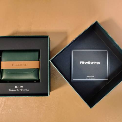 五十弦 (FiftyStrings) 柳葉刀 7N萬隆 upocc單晶銅 0.78 2pin 4.4 近乎全新