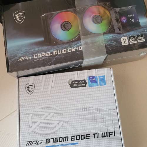 MSI MPG B760M EDGE TI WIFI (DDR5) 主板