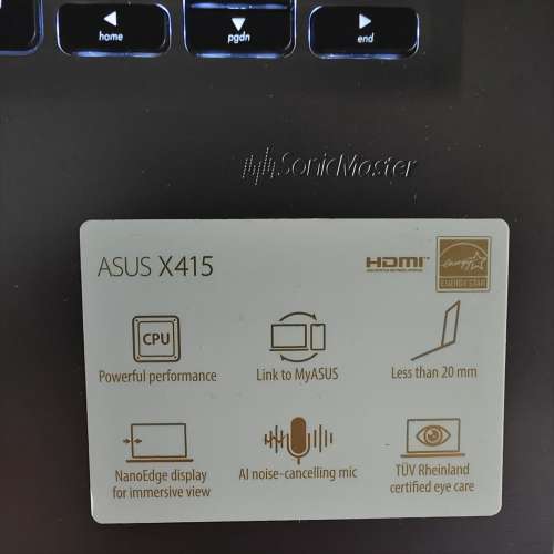 asus X415  14 吋notebook  華碩手提電腦