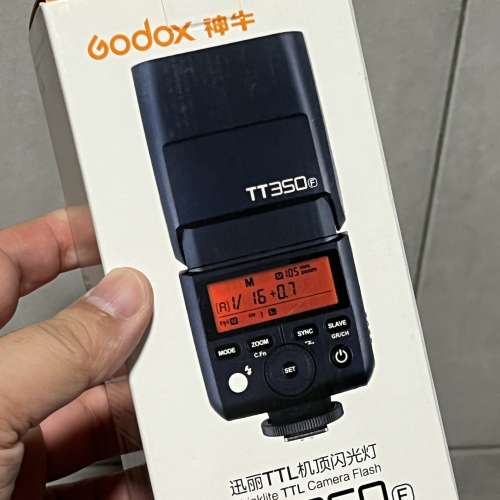Godox 神牛 TT350F for Fujifilm (not X100vi)