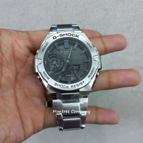 Montres Company 香港註冊公司 (31年老店) 卡西歐 CASIO G-STEEL不鏽鋼 太陽能 光...