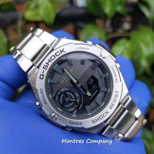 Montres Company 香港註冊公司 (31年老店) 卡西歐 CASIO G-STEEL不鏽鋼 太陽能 光...