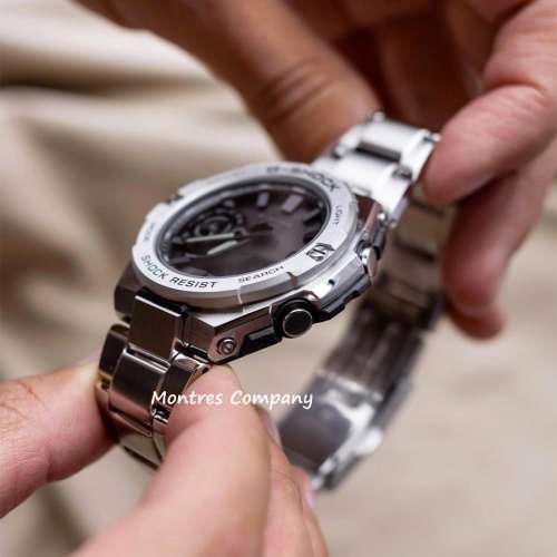 Montres Company 香港註冊公司 (31年老店) 卡西歐 CASIO G-STEEL不鏽鋼 太陽能 光...