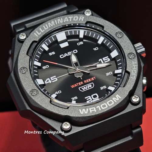 Montres Company 香港註冊公司 (31年老店) 卡西歐 CASIO MW-620H-1A 100米防水 黑色