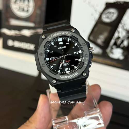 Montres Company 香港註冊公司 (31年老店) 卡西歐 CASIO MW-620H-1A 100米防水 黑色