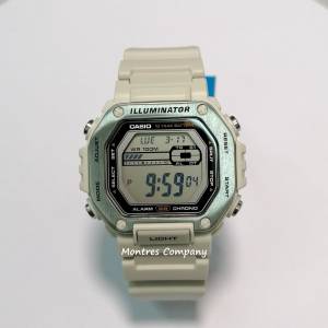 Montres Company 香港註冊公司 (31年老店) 卡西歐 CASIO 不鏽鋼錶帶 100米防水 MWD...