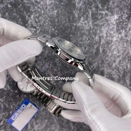 Montres Company 香港註冊公司 (31年老店) 卡西歐 CASIO 防水 MTP-1381D-1A 銀黑色