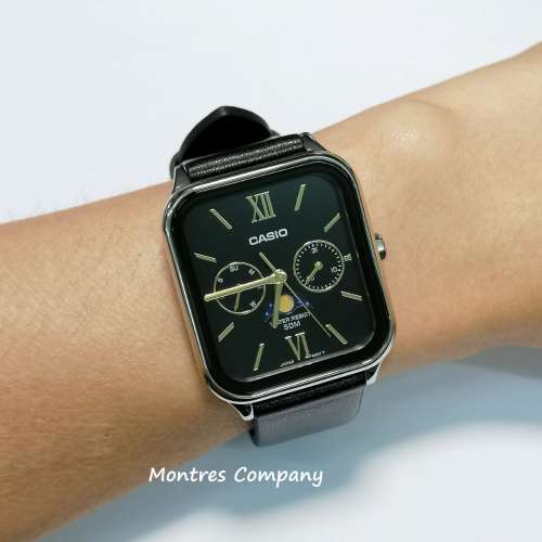 Montres Company 香港註冊公司 (31年老店) 卡西歐 CASIO 防水 真皮 真皮錶帶 MTP-M...