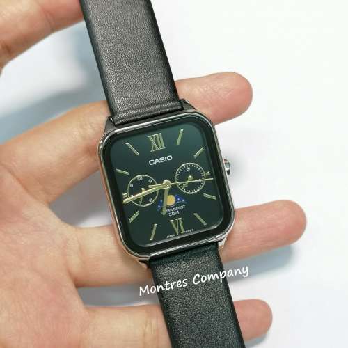 Montres Company 香港註冊公司 (31年老店) 卡西歐 CASIO 防水 真皮 真皮錶帶 MTP-M...