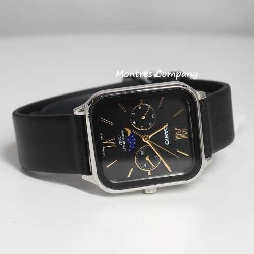 Montres Company 香港註冊公司 (31年老店) 卡西歐 CASIO 防水 真皮 真皮錶帶 MTP-M...