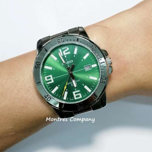 Montres Company 香港註冊公司 (31年老店) 卡西歐 CASIO 不鏽鋼 MTP-VD01D-3B 防水 ...