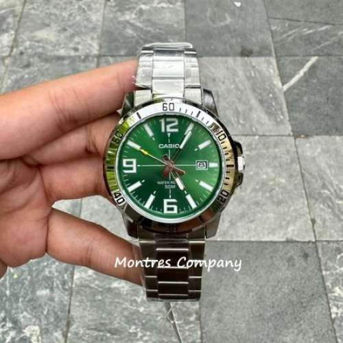 Montres Company 香港註冊公司 (31年老店) 卡西歐 CASIO 不鏽鋼 MTP-VD01D-3B 防水 ...