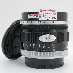 98% New Canon 50mm F1.2 手動鏡頭, 深水埗門市可購買