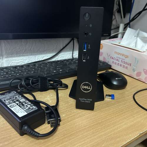 Dell optiplex 3000 Thin client 迷你電腦 Intel Pentium Silver N6005 接近全新