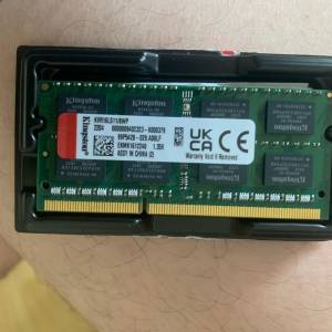 Kingston 8 GB DDR3L Laptop RAM, 1600MHz, SODIMM, 1.35V