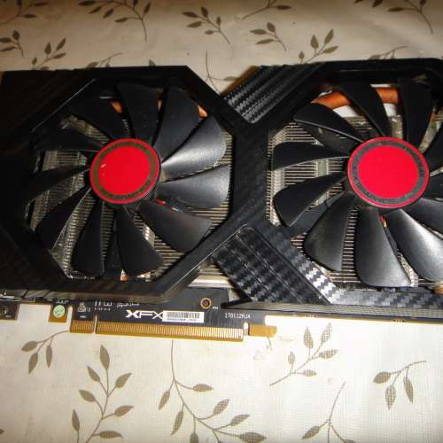 壞顯示卡 XFX RX580 8GB 256Bit