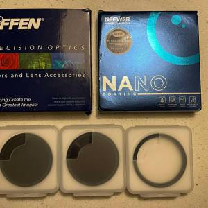 Tiffen 67mm VND Filter 及 55mm UV ND Filter