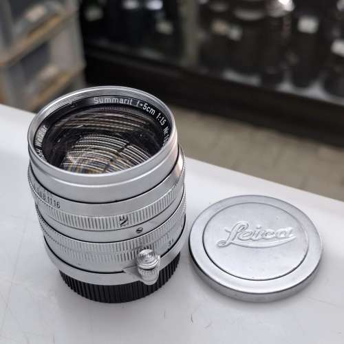 LEITZ SUMMARIT 5CM F1.5 LTM   LEITZ ELMAR 50MM F2.8 M MOUNT