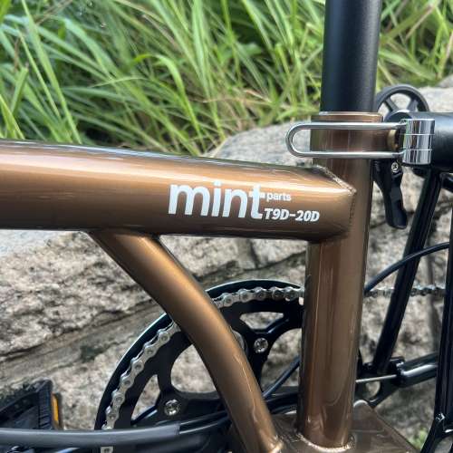 2024 最新改良款 MINT T9D-20D 9速 碟剎 20吋折叠車 送前後蛙燈叮叮