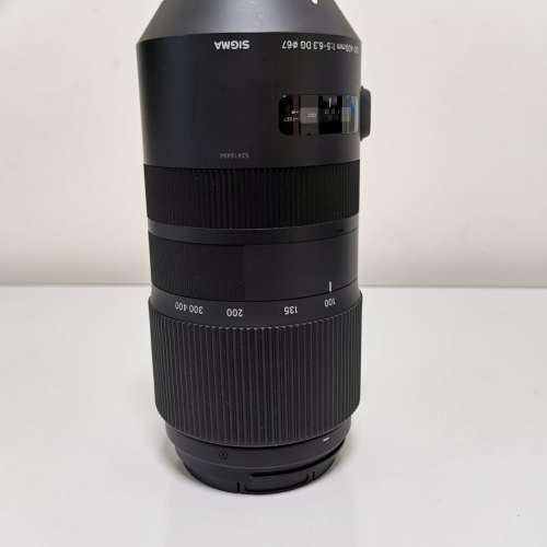 Sigma 100 400 F5-6.3 DG OG Nikon mount