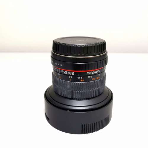 Samyang 12mm ED F2. 8 fisheye (Canon mount)