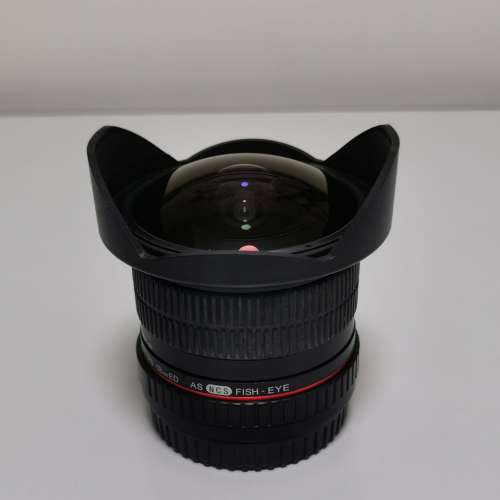 Samyang 12mm ED F2. 8 fisheye (Canon mount)