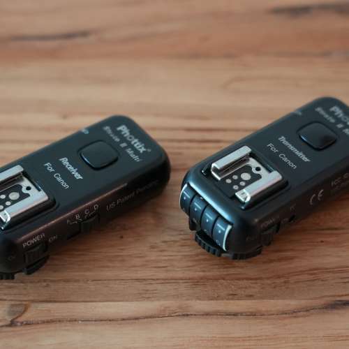 兩SET Phottix Strato II Multi 5-in-1 Trigger Set For Canon 5合1無線閃光燈引閃...