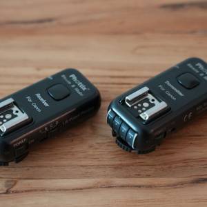 兩SET Phottix Strato II Multi 5-in-1 Trigger Set For Canon 5合1無線閃光燈引閃...