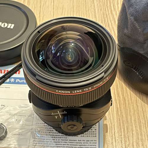 Canon TS-E 17mm f/4 移軸鏡