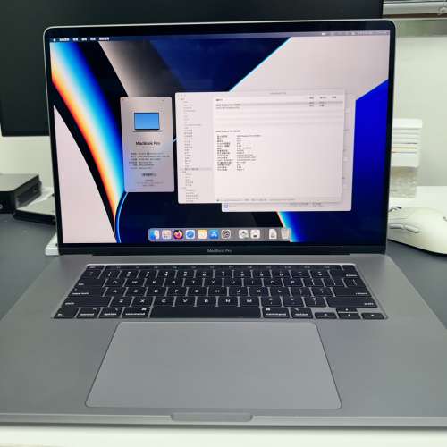 MacBook Pro 16-inch 2019 (i7, 16GB RAM, 獨立顯示卡, 512GB SSD)