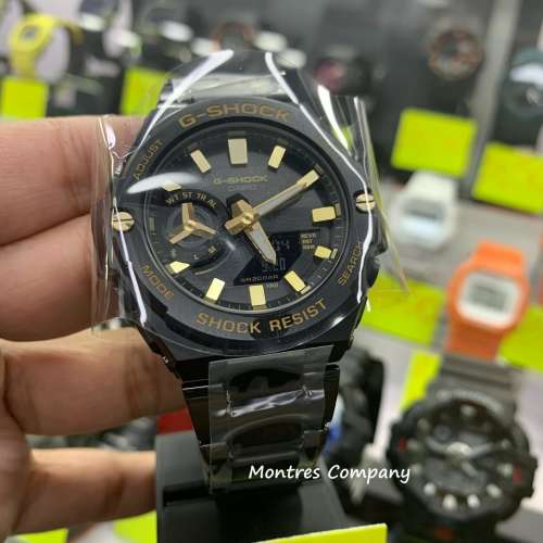 Montres Company 香港註冊公司(31年老店) 卡西歐 CASIO G-Steel 不鏽鋼錶帶 GST-B5...