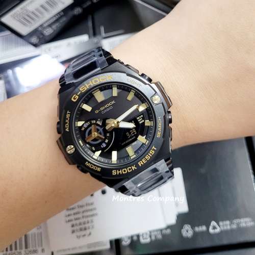 Montres Company 香港註冊公司(31年老店) 卡西歐 CASIO G-Steel 不鏽鋼錶帶 GST-B5...