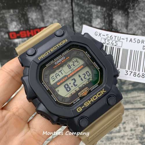Montres Company 香港註冊公司(31年老店) 卡西歐 CASIO G-SHOCK GX-56TU-1A5 太陽能...