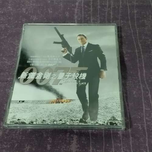 90% 新 007 系列 新鐵金剛之量子殺機 Quantum of Solace 2008 年上映電影 VCD