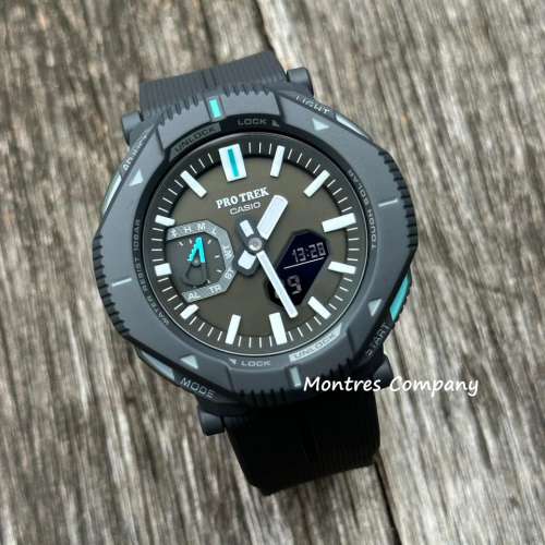 Montres Company 香港註冊公司(31年老店) 卡西歐 CASIO 1 PRJ-B001-1D 太陽能 黑白...